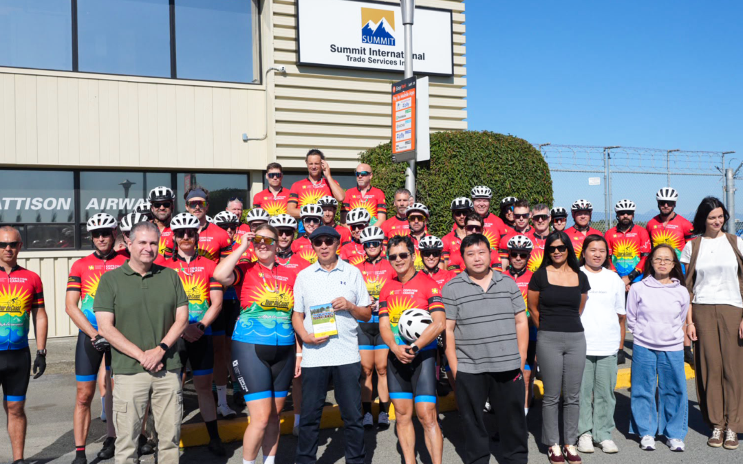 Summit Customs Brokers Welcomes Cops for Cancer Tour de Coast